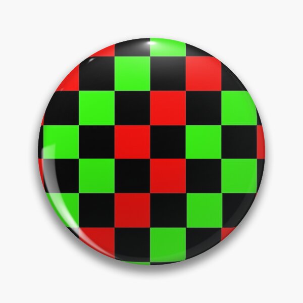 Item preview, Green and red checkers designed and sold by Skydoesredb.