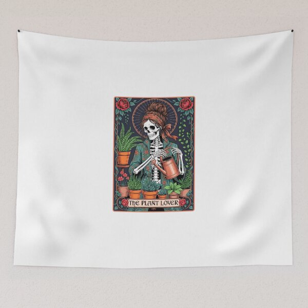 Item preview, The Plant Lover Tarot Card Botanist Gardening designed and sold by KarimSoCute.