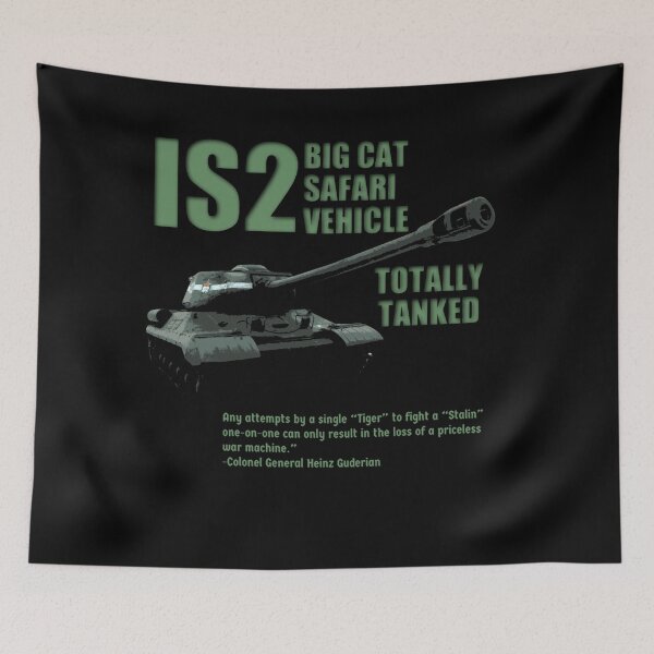 Item preview, IS-2 Tank Big Cat Safari Design designed and sold by Emberglowo.