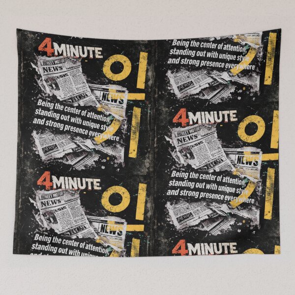 Item preview, Hot Issue 4Minute Grunge Kpop Fanart Aesthetic Design designed and sold by CaroKPOP.