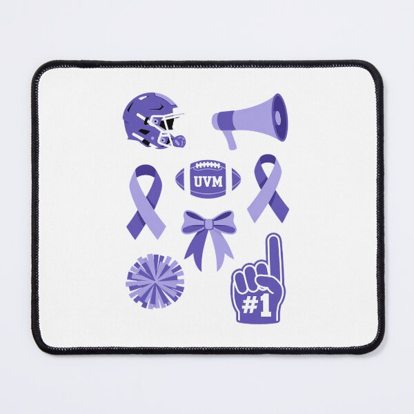 Item preview, Purple Football Cheer Pancreatic Cancer Awareness designed and sold by PunkNation-Arts.