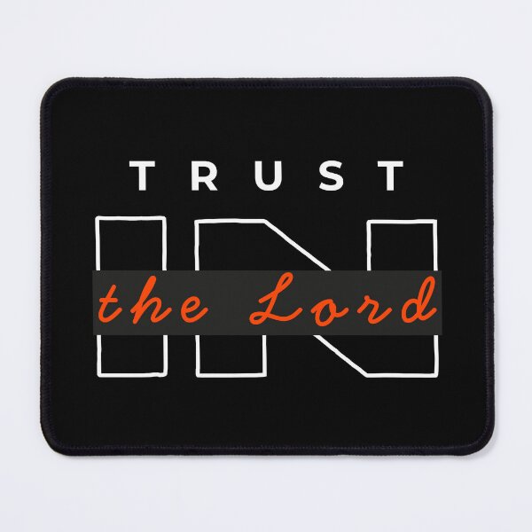Item preview, Trust In The Lord Faith Inspirational Quote designed and sold by FaithStatement.