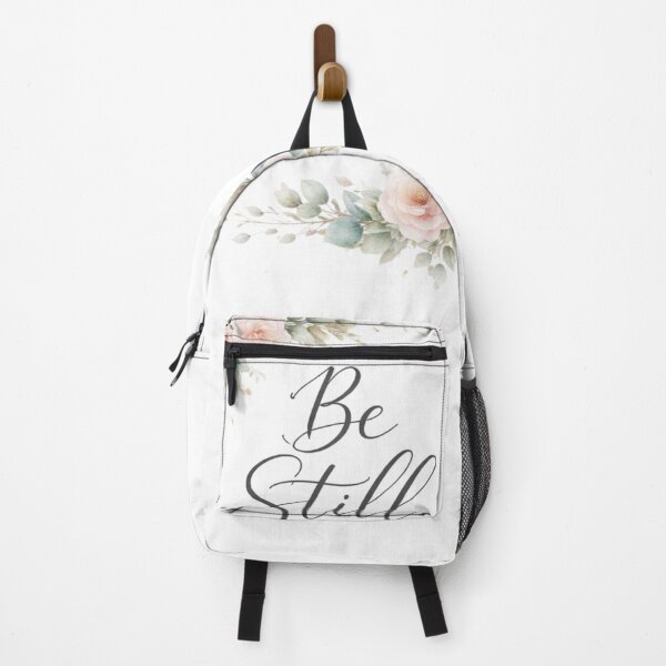Item preview, Be Still Bold Typography Floral Design – Minimal Calm Aesthetic Quote designed and sold by Sanika arts .