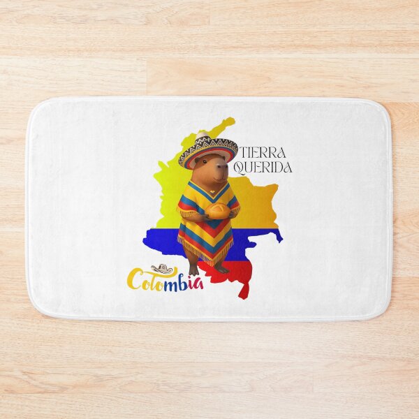 Item preview, Capibara Poncho Hat and Colombian Bread designed and sold by ArtMochis.
