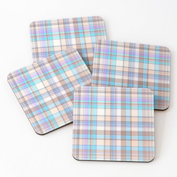 Item preview, Pastel Dreamscape Plaid – Soft Geometric Watercolor Pattern designed and sold by Artsy Corner.