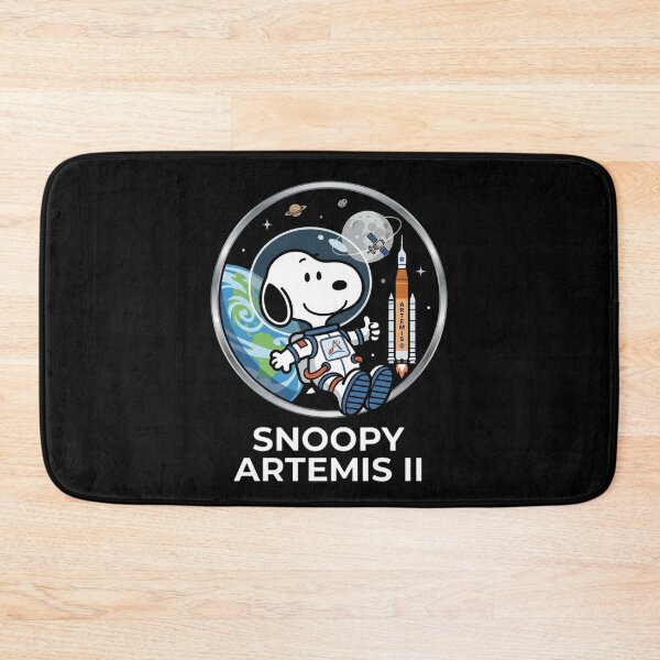 Artikelvorschau, Snoopy, Astronaut, Artemis-Mondmission, Geschenk für Weltraumfans entworfen und verkauft von DamianRoy88.