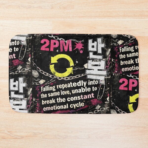 Item preview, Again and Again 2PM Grunge Kpop Emotional Cycle Aesthetic designed and sold by CaroKPOP.