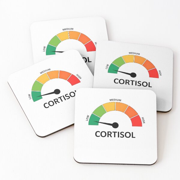 Item preview, Low Cortisol Levels Meme designed and sold by wansilastomi.