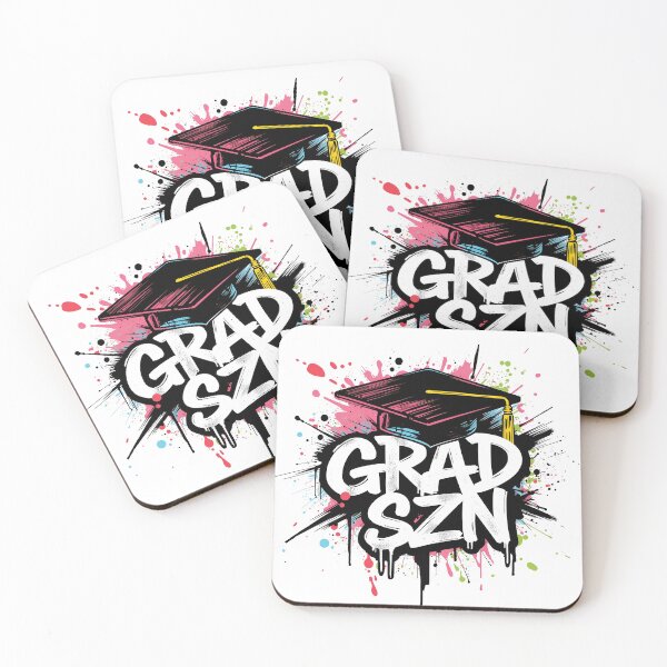 Item preview, Vibrant Graffiti‑Style Graduation Celebration Art designed and sold by Mindful56.