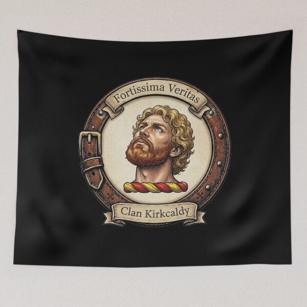 Item preview, Clan Kirkcaldy Crest designed and sold by BagTown Clans.