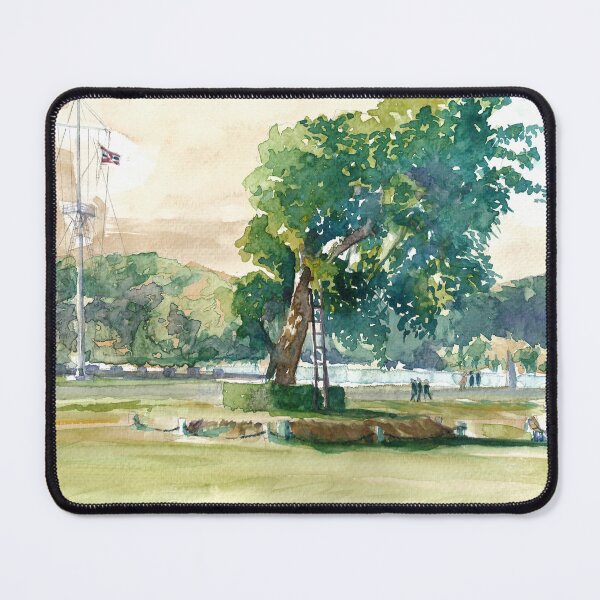 Item preview, Serene Lakeside Garden designed and sold by The Hueman.