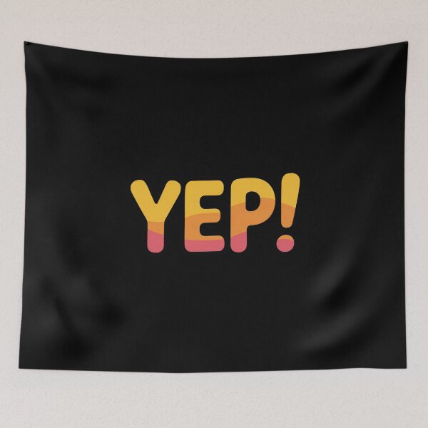 Item preview, Yep - Bright Yellow Design designed and sold by Peter Stawicki.