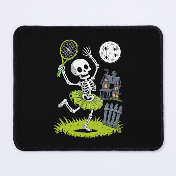 Item preview, Spooky Pickleball Halloween Skeleton designed and sold by PunkNation-Arts.