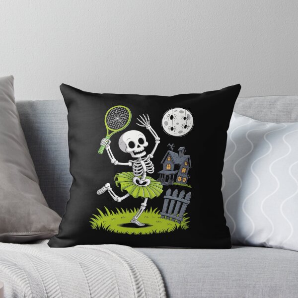 Item preview, Spooky Pickleball Halloween Skeleton  designed and sold by PunkNation-Arts.