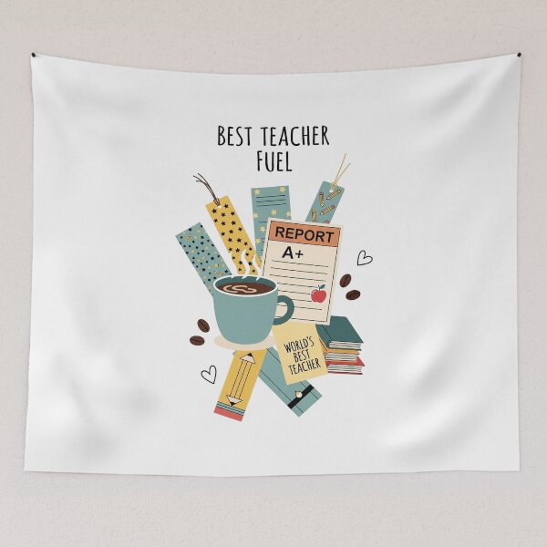 Item preview, Best Teacher Fuel: Coffee + Dry Erase Markers designed and sold by FlamaC.