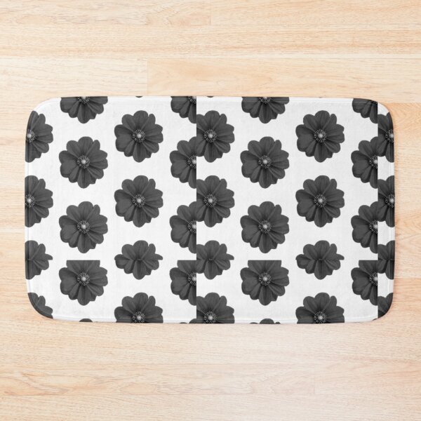 Item preview, Dark Dahlia Bloom – Elegant Black and White Floral Pattern designed and sold by Artsy Corner.