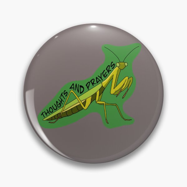 Item preview, Thoughts and Praying Mantis designed and sold by Khaobi.