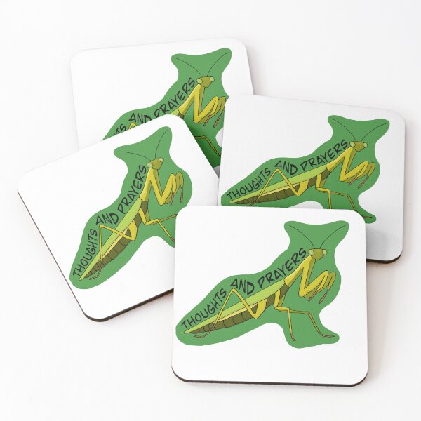 Item preview, Thoughts and Praying Mantis designed and sold by Khaobi.
