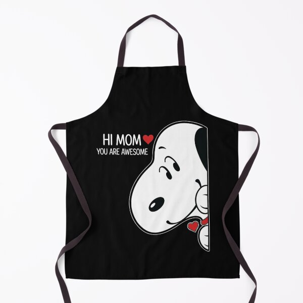 Item preview, Hi Mom You Are Awesome Cute Peeking Snoopy Mother's Day Gift Classic  designed and sold by VincentMoore96.