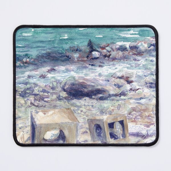 Item preview, Stillness by the Sea Shore designed and sold by The Hueman.