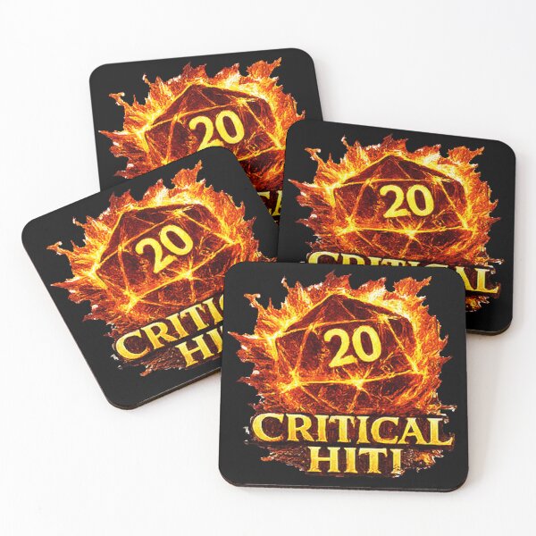 Item preview, DnD Critical Hit D20 designed and sold by Penycat's Hoard.