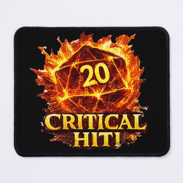 Item preview, DnD Critical Hit D20 designed and sold by Penycat's Hoard.