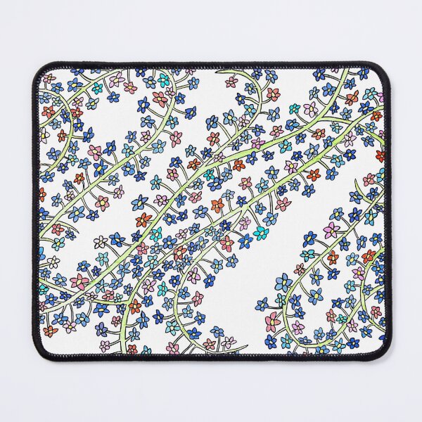 Item preview, Wave of Flowers - floral and vines original artwork designed and sold by HBBArtShop.