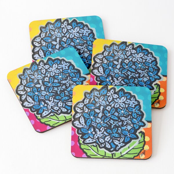 Item preview, Blue Hydrangea designed and sold by Rebecca Lyon Art .