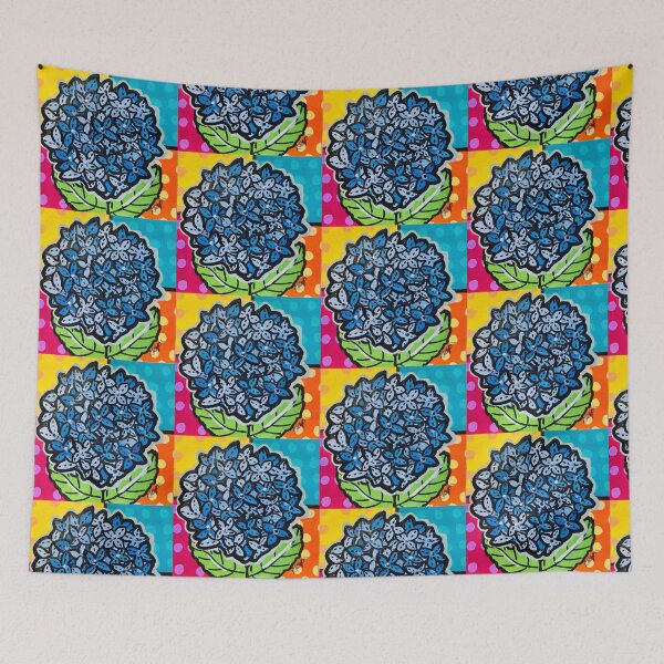 Item preview, Blue Hydrangea designed and sold by Rebecca Lyon Art .