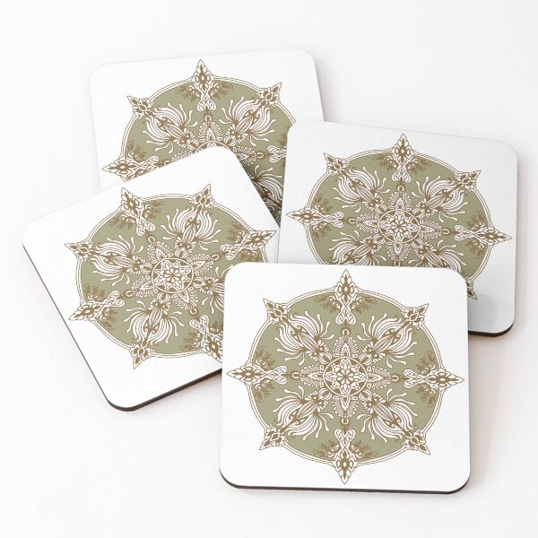 Item preview, Botanical Aesthetic Mandala designed and sold by Chadstudio.