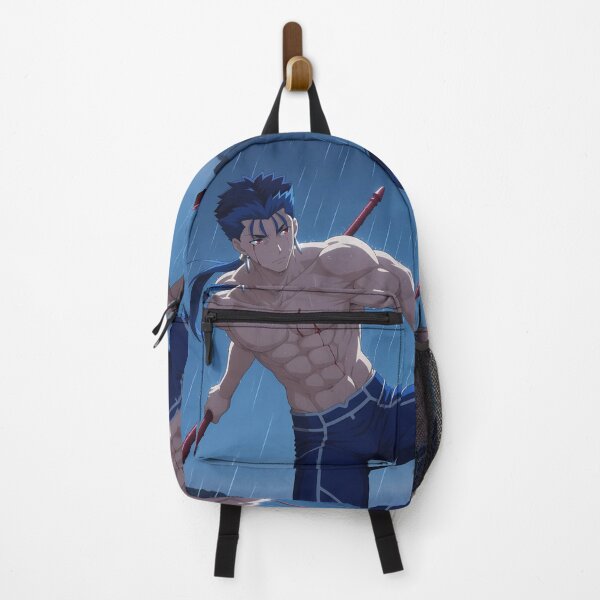 Item preview, Lancer Fate Stay Night Anime Rain Wounded Fighter designed and sold by Tokyonomad.