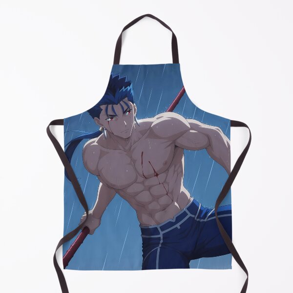 Item preview, Lancer Fate Stay Night Anime Rain Wounded Fighter designed and sold by Tokyonomad.