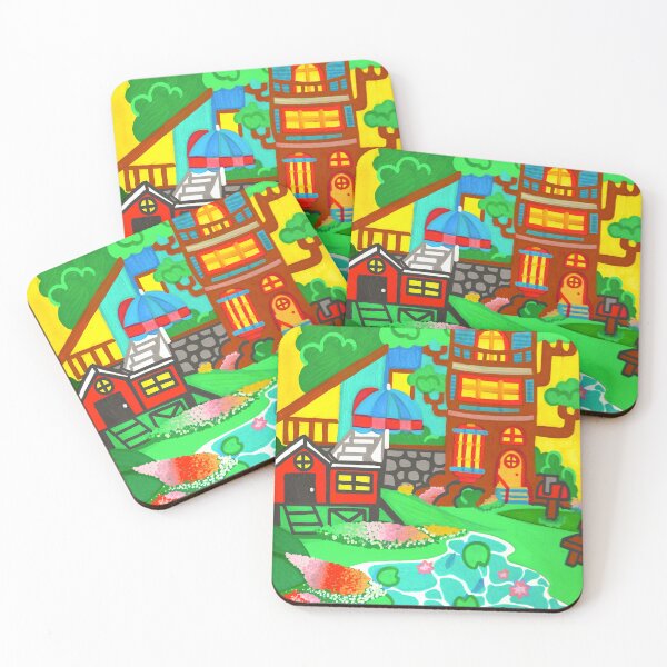 Item preview, Dreamy Treehouse Above the Pond designed and sold by monsterjng.
