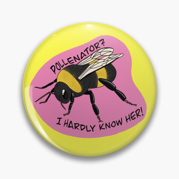 Item preview, Funny Bee Sticker designed and sold by Khaobi.