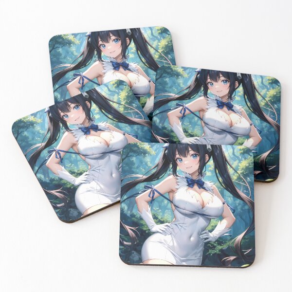 Item preview, Anime Hestia Danmachi Anime Girl Waifu Fantasy Forest Cute Serene Nature designed and sold by Tokyonomad.