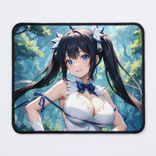 Item preview, Anime Hestia Danmachi Anime Girl Waifu Fantasy Forest Cute Serene Nature designed and sold by Tokyonomad.