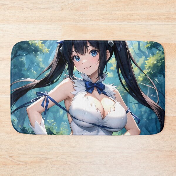 Item preview, Anime Hestia Danmachi Anime Girl Waifu Fantasy Forest Cute Serene Nature designed and sold by Tokyonomad.