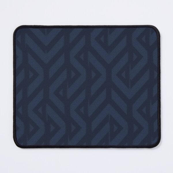 Item preview, Rich Midnight Blue Geometric Abstract Chevron Design designed and sold by burbankdesigns.
