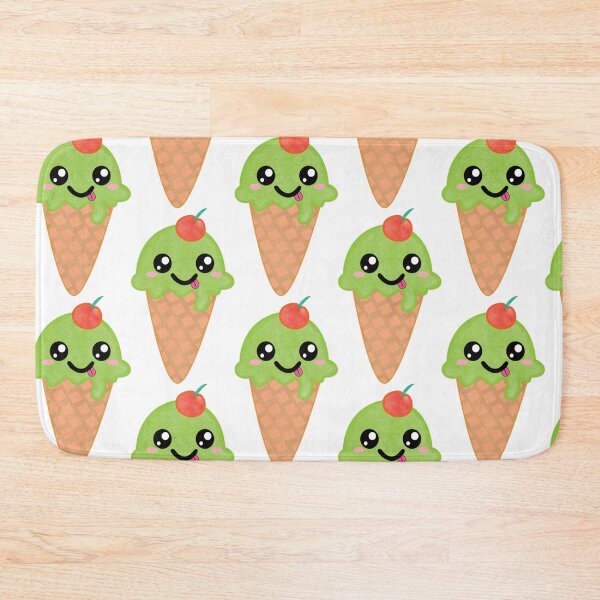Item preview, Kawaii Ice Cream Cone with Cherry  designed and sold by ConysArt.