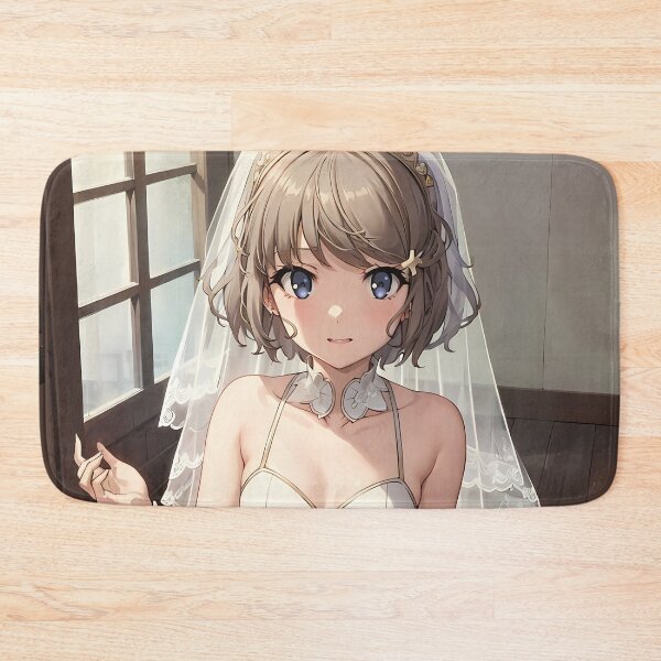 Item preview, Tomoe Koga Bunny Girl Senpai Anime Girl Waifu Wedding Indoor designed and sold by Tokyonomad.