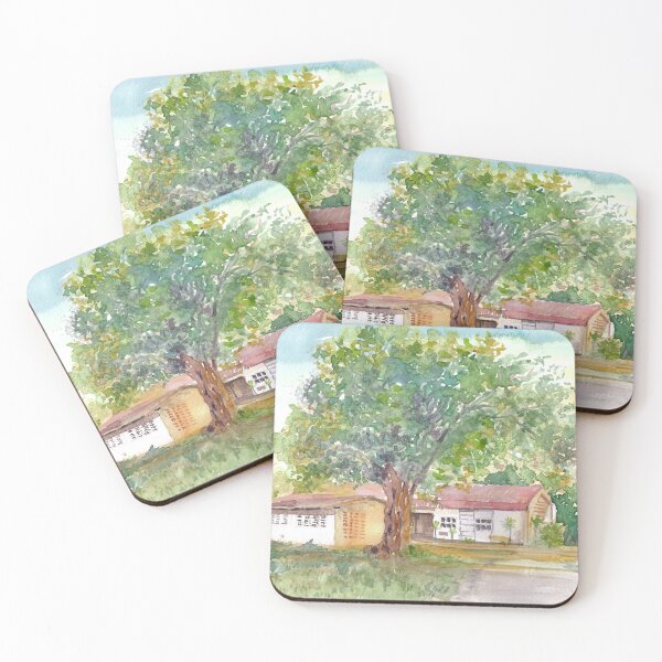 Item preview, Golden Morning Light Under the Great Tree  designed and sold by The Hueman.