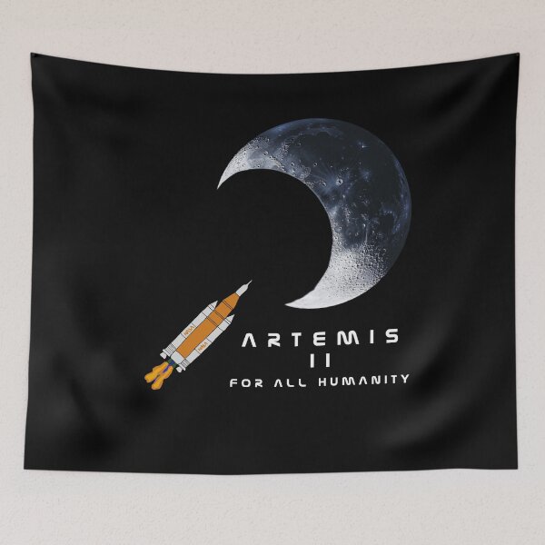 Item preview, Artemis 2 For All Humanity designed and sold by sallyheaney.