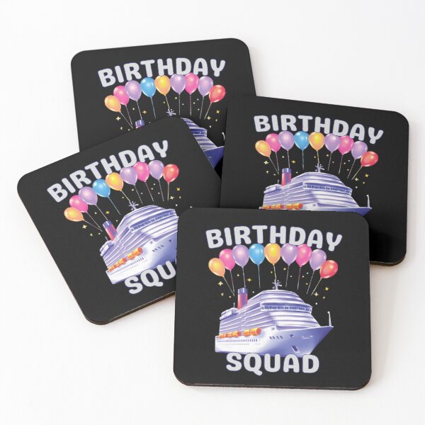 Item preview, Birthday Squad Cruise designed and sold by Comfy Creations.