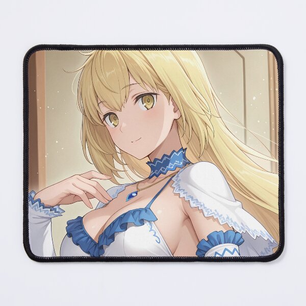 Item preview, Ais Wallenstein Anime Danmachi Fantasy Elegant Corridor Waifu Anime Girl designed and sold by Tokyonomad.