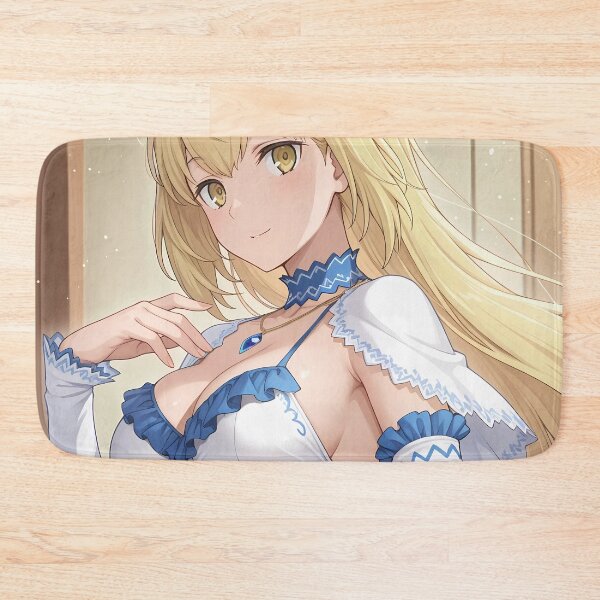 Item preview, Ais Wallenstein Anime Danmachi Fantasy Elegant Corridor Waifu Anime Girl designed and sold by Tokyonomad.