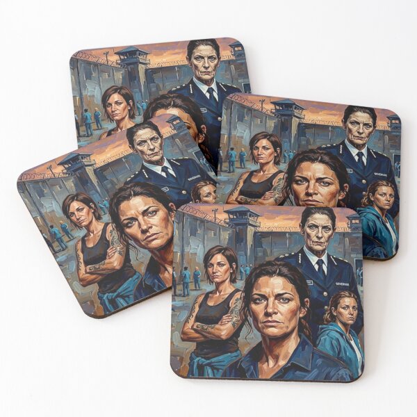 Item preview, The Governor’s Yard: Gritty Prison Drama Oil Art designed and sold by Art's Diner.