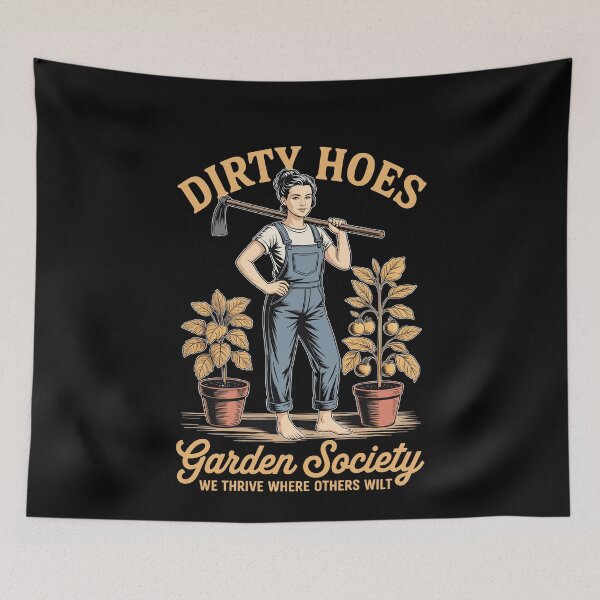 Item preview, Dirty Hoes Garden Society Gardener Funny Gardening designed and sold by wansilastomi.