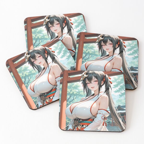 Item preview, Anime Taihou Azur Lane Shrine Maiden Serenity Under Morning Light designed and sold by Tokyonomad.