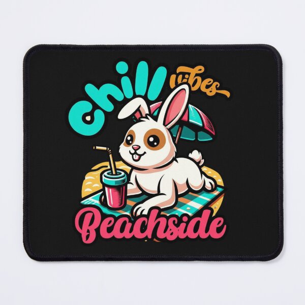 Item preview, Cute Bunny Relaxing Beach Summer Holiday designed and sold by Tsugraf Designs.