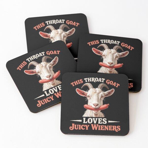 Item preview, Funny Throat Goat Loves Juicy Wieners designed and sold by wansilastomi.